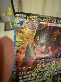 Pokemon TCG Ascended Heroes Mega Gengar EX SIR English 284/217 - Image 3