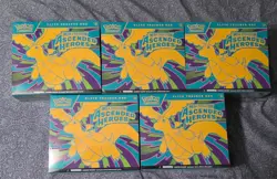 5X-Pokemon Ascended Heroes Elite Trainer Box ETB Factory Sealed MINTY BOXES - Image 1
