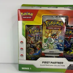 Pokemon TCG First Partner Illustration Collection Series 1 New Factory Sealed - Image 5