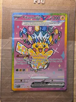 Pokemon Pikachu EX 277/217 SIR Ascended Heroes NM/M - Image 1