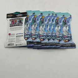 Lot of (8) Pokemon TCG Sword & Shield Chilling Reign Sleeved Packs SEALED - Image 2