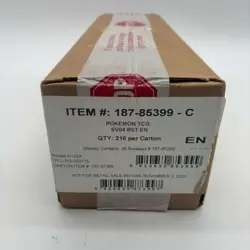 Pokemon TCG Scarlet & Violet Paradox Rift Booster 6-Box Case SV04 SEALED - Image 1