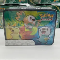 Lot of (6) Pokemon TCG 2022 Spring Treasure Chest Tins SEALED/NEW - Image 3
