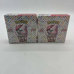 Lot of (2) Pokemon TCG Japanese SV2a 151 Booster Boxes SEALED/NEW - Image 1
