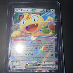 PERFECT ORDER - Meowth ex - 062/088 - Double Rare - Pokemon TCG - NM/M - IN HAND - Image 1