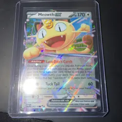 PERFECT ORDER - Meowth ex - 062/088 - Double Rare - Pokemon TCG - NM/M - IN HAND - Image 4