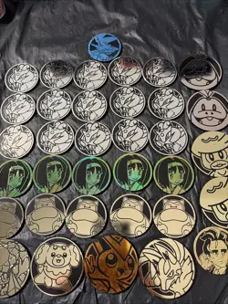 36 Official Pokemon TCG Coins, Snorlax, Erika, Charizard And More - Image 1