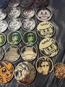 36 Official Pokemon TCG Coins, Snorlax, Erika, Charizard And More - Image 3
