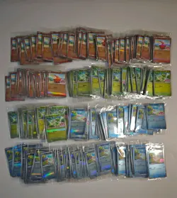 Pokemon TCG Paldean Starters Sealed Promo lot of 188 sheets.gem logo holo JM64 - Image 1