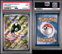 2025 POKEMON MEG EN-MEGA EVOLUTION #149 SHROODLE ILLUSTRATION RARE PSA 9 ‼ - Image 3