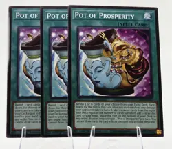 3x Pot of Prosperity L26D-ENX22 (Common) 1st Ed - NM - Yu-Gi-Oh! - Image 1