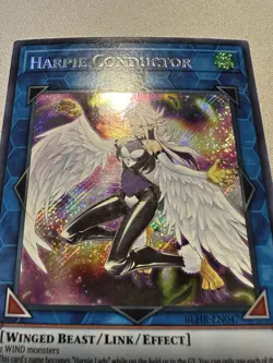 Yu-Gi-Oh Harpie Conductor BLHR-EN047 1st Ed Secret Rare MP/HP (see photos) - Image 5