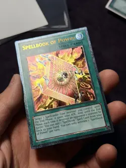 Yu-Gi-Oh Spellbook of Power AP02-EN003 (Ultimate Rare, MP X2) - EURO PRINT PAIR - Image 1