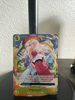 One Piece CCG Vegapunk EB02-056 Anime 25th Foil Alt Art Super Rare - Image 1