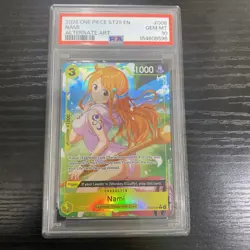 2026 ONE PIECE NAMI ALTERNATE ART STARTER DECK ST29-EGGHEAD #008 PSA 10 Read! 😬 - Image 2