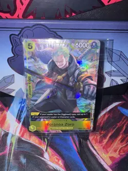 Roronoa Zoro OP07-113 Sealed Promo English One Piece TCG - Image 1