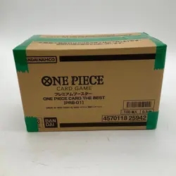 ONE PIECE TCG JAPANESE PRB-01 THE BEST 100-BOOSTER PACK CASE SEALED - Image 1