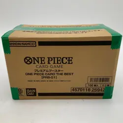 ONE PIECE TCG JAPANESE PRB-01 THE BEST 100-BOOSTER PACK CASE SEALED - Image 2