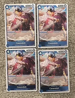 Cavendish OP10-045 Playset (4x) | OP10 | English | One Piece TCG - Image 1