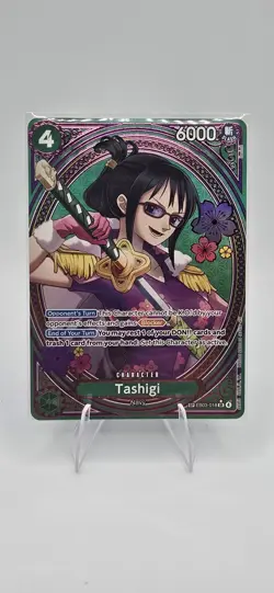 One Piece *English* EB03 Tashigi SP EB03-018 SR Alt Art NM+ - Image 1