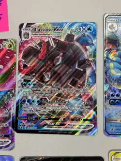 Pokemon TCG Jumbo Card Lot Pikachu V Venusaur VMAX Blastoise VMAX Charizard GX - Image 4