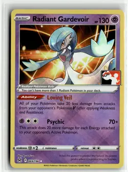 Radiant Gardevoir 069/196 Prize Pack Series 3 Stamped English Pokemon Card (LP) - Image 1
