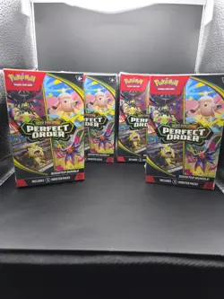 Pokemon TCG: Mega Evolution-Perfect Order Booster Bundle (4 Quantity) - Image 1