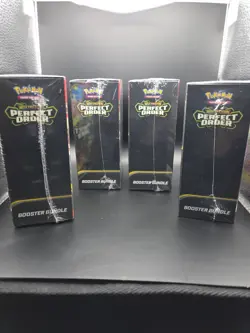 Pokemon TCG: Mega Evolution-Perfect Order Booster Bundle (4 Quantity) - Image 3