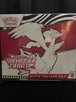 Pokemon TCG Scarlet & Violet White Flare Elite Trainer Box English 2025 - Image 1