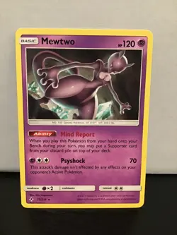 Mewtwo 75/214 Pokemon Unbroken Bonds Rare - Image 1