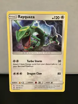 Rayquaza 106/145 Rare Pokemon Guardians Rising - Image 1