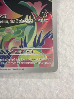 Pokemon TCG Bulbasaur Illustration Rare Full Art Holo 133/132 - Image 4