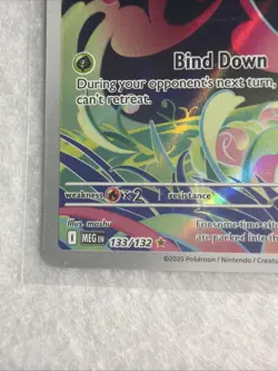 Pokemon TCG Bulbasaur Illustration Rare Full Art Holo 133/132 - Image 5