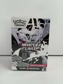 White Flare Booster Bundle Pokemon TCG Scarlet & Violet New Factory Sealed - Image 1