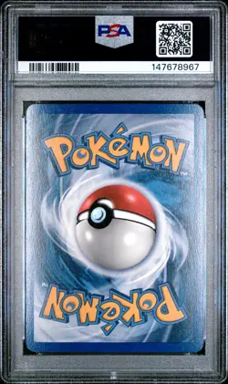 2005 POKEMON EX DEOXYS #17 DEOXYS-REVERSE FOIL PSA 7 - Image 2