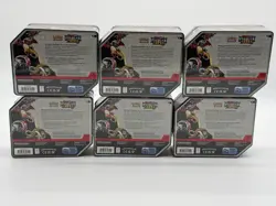 Lot of (6) Pokemon TCG Paldean Fates Charizard ex SEALED TINS - Image 3