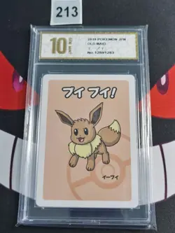 Pokemon Eevee 2019 Old Maid Japanese-Pyxis gold 10 - Image 1