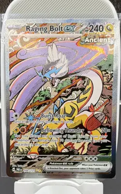 Pokemon Raging Bolt ex 166/131 Sv: Prismatic Evolutions Full Art Holo Special I… - Image 1