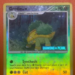 Grotle 049/130 Burger King Promo Stamped Reverse Holo Pokemon TCG - Image 3