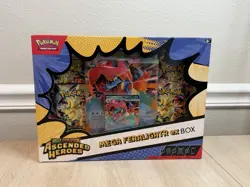 Pokemon: Mega Evolution Ascended Heroes Mega Feraligatr ex Box Factory-Sealed - Image 1