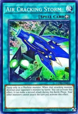 Air Cracking Storm - COTD-EN055 - Common - Unlimited Edition Near Mint Yugioh Ca - Image 1
