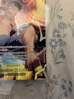 Monkey.D.Luffy SEC OP15-119 Sky Island/Snow Hat Crew Holo 5 Cost 7000 Power - Image 2