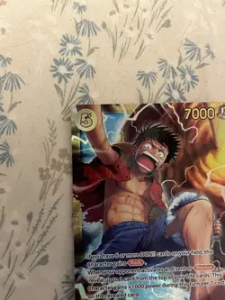 Monkey.D.Luffy SEC OP15-119 Sky Island/Snow Hat Crew Holo 5 Cost 7000 Power - Image 5