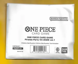 One Piece Card Game Pirates Party Kit Vol 1 SEALED ENGLISH (14C) - Image 1