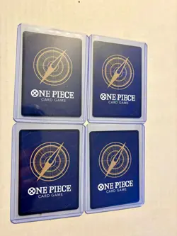 4x (Playset) Sanji OP10-005 Royal Blood Foil Secret Rare One Piece EN LP - Image 2