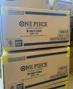 ONE PIECE Card Game CARRYING ON HIS WILL OP13 OP-13 Box Sealed Case Japanese - Image 1