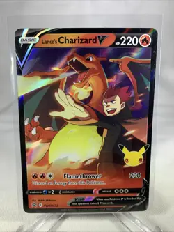 Lance's Charizard V SWSH133 SWSH: Sword & Shield Promo Cards Holo - Image 1
