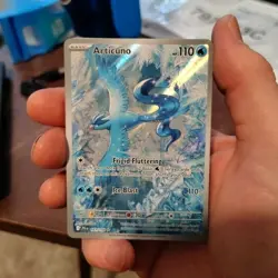 Pokemon Articuno 161/159 SV09 Journey Together Illustration Rare Holo 110HP Card - Image 1