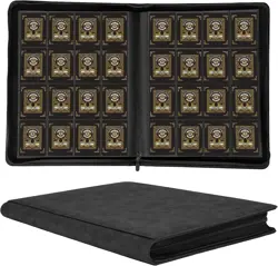1000+ Pockets Trading Card Binder, 16 Pockets Trading Card Binder Ringless Side - Image 1