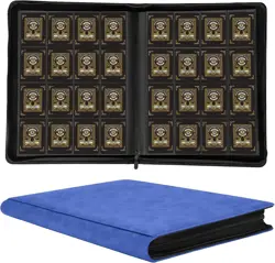1000+ Pockets Trading Card Binder, 16 Pockets Trading Card Binder Ringless Side - Image 3